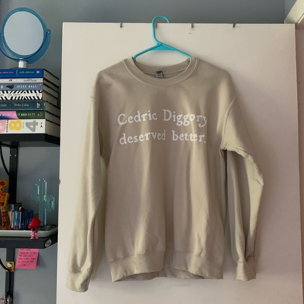Cedric Diggory Crewneck // Harry Potter Hufflepuff